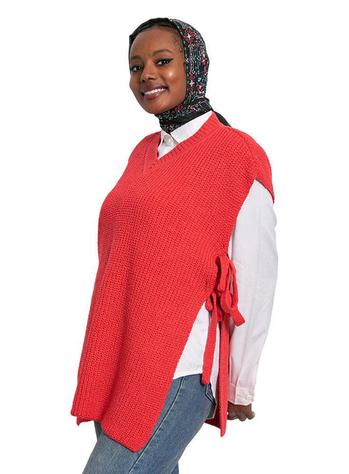 Watermelon Cut Pelt Pullover One Size - Khotwh